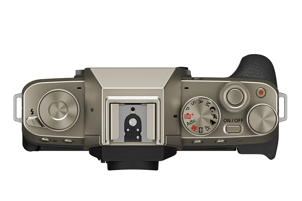 FUJIFILM X-T200 Mirrorless Digital Camera (Body Only, Gold)