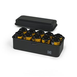 Kodak Steel 120-135 Film Case Black Lid-Black Body)