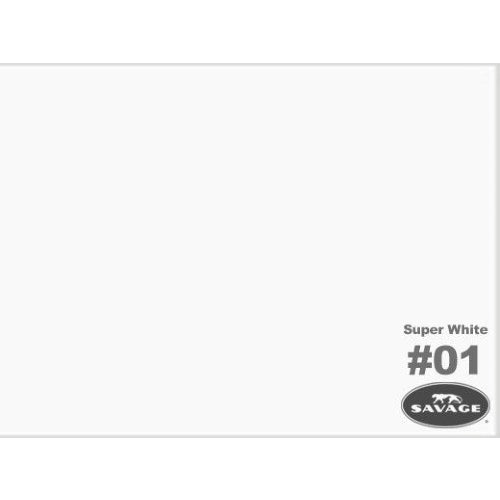 Buy Savage Seamless Background Paper Widetone Super White 53" x 12yd (135cm x 11m)