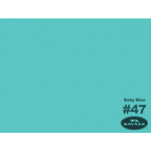 Buy Savage Seamless Background Paper Widetone Baby Blue 53" x 12yd (135cm x 11m)