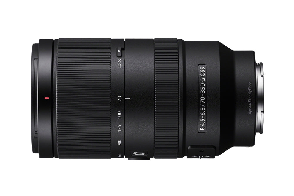 Sony E 70-350mm f/4.5-6.3 G OSS Lens (Sony E) Package