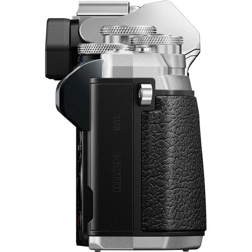 Buy Olympus E-M10 Mark III Body - Silver side