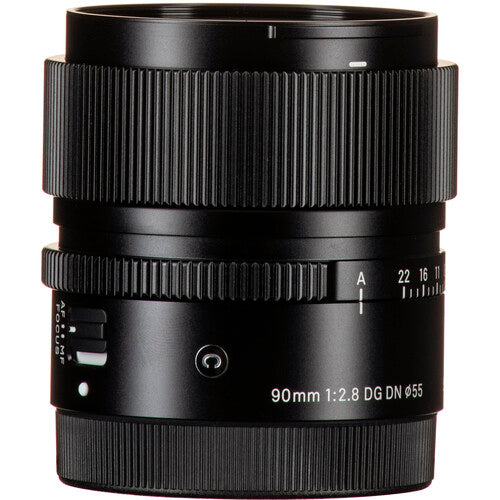 Sigma 90mm f/2.8 DG DN Contemporary Lens (Sony E) Package