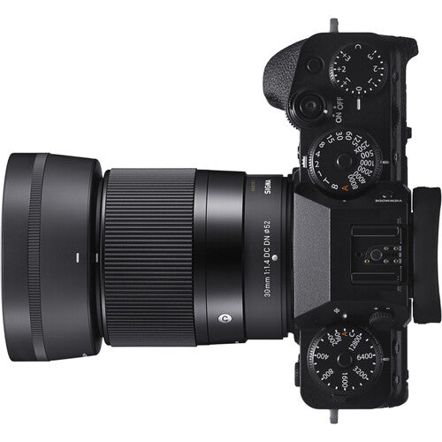Sigma 30mm f/1.4 DC DN Contemporary Lens (FUJIFILM X) Package