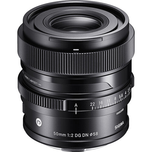 Sigma 50mm f/2 DG DN Contemporary Lens (L-Mount) Package