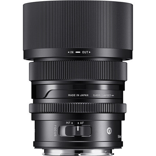 Sigma 50mm f/2 DG DN Contemporary Lens (L-Mount) Package