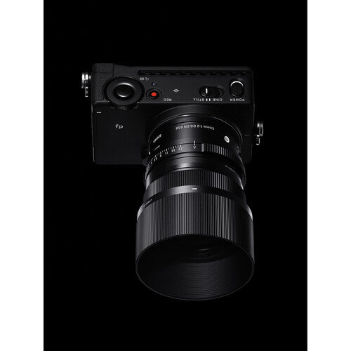 Sigma 50mm f/2 DG DN Contemporary Lens (L-Mount) Package