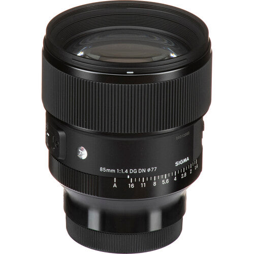 Sigma 85mm f/1.4 DG DN Art Lens (Sony E) Package