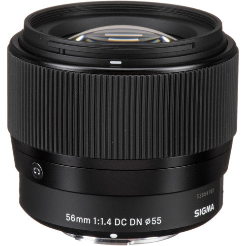Sigma 56mm f/1.4 DC DN Contemporary Lens (Micro Four Thirds) Package