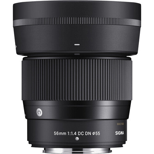 Sigma 56mm f/1.4 DC DN Contemporary Lens (FUJIFILM X) Package