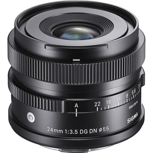 Sigma 24mm f/3.5 DG DN Contemporary Lens (Sony E) Package