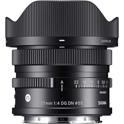 Sigma 17mm f/4 DG DN Contemporary Lens (L-Mount) Package