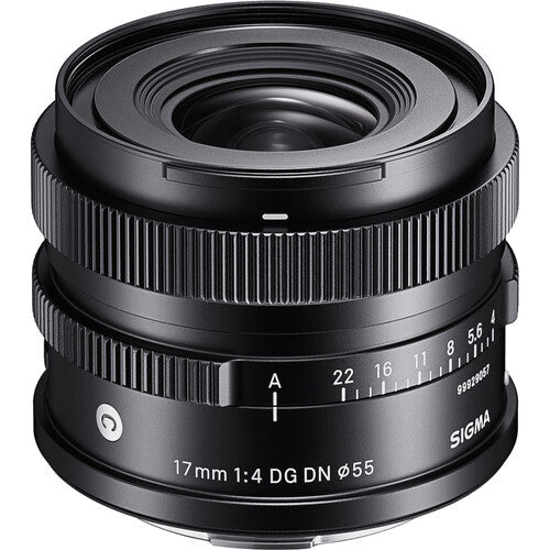 Sigma 17mm f/4 DG DN Contemporary Lens (L-Mount) Package