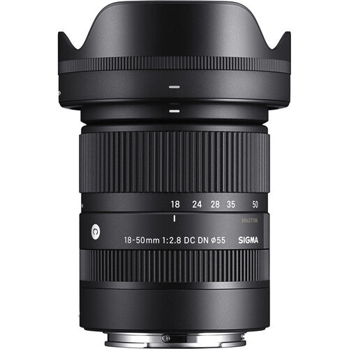 Sigma 18-50mm f/2.8 DC DN Contemporary Lens (Sony E) Package