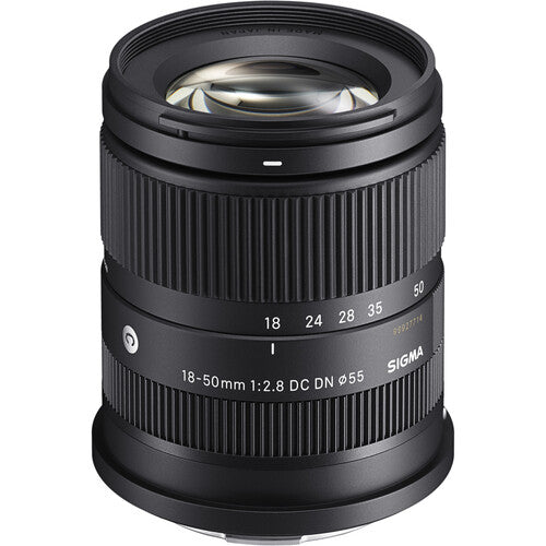 Sigma 18-50mm f/2.8 DC DN Contemporary Lens (Leica L) Package