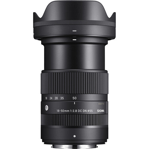 Sigma 18-50mm f/2.8 DC DN Contemporary Lens (FUJIFILM X) Package