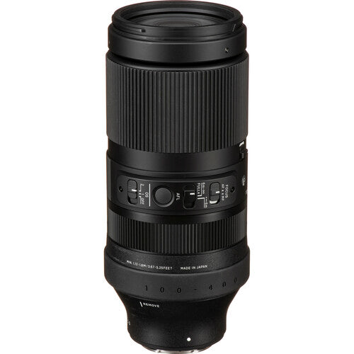 Sigma 100-400mm f/5-6.3 DG DN OS Contemporary Lens (Sony E) Package