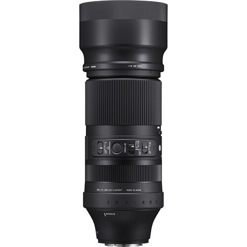 Sigma 100-400mm f/5-6.3 DG DN OS Contemporary Lens (FUJIFILM X) Package