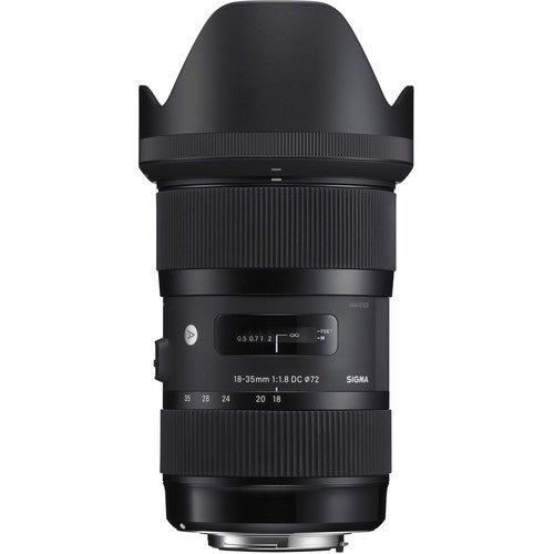 Sigma 18-35mm f/1.8 DC HSM Art Lens for Nikon F Package