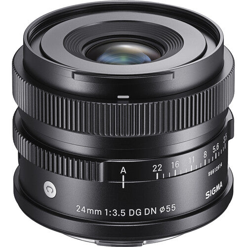 Sigma 24mm f/3.5 DG DN Contemporary Lens (L-Mount) Package