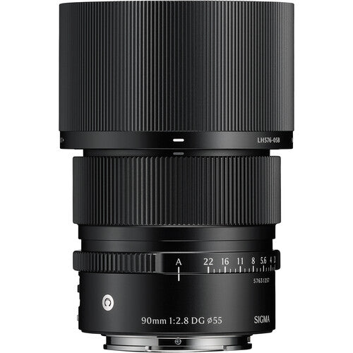 Sigma 90mm f/2.8 DG Contemporary Lens (Sony E, Black)