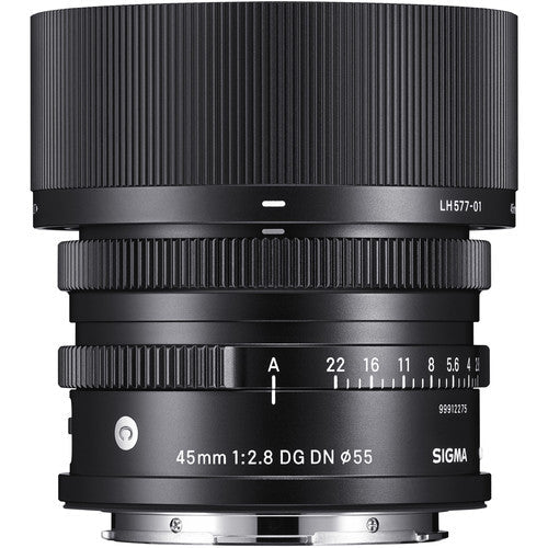 Sigma 45mm f/2.8 DG DN Contemporary Lens (Leica L) Package