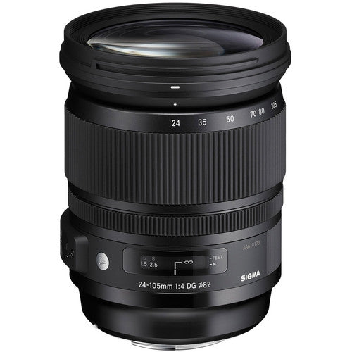 Sigma 24-105mm f/4 DG OS HSM Art Lens for Canon EF Package