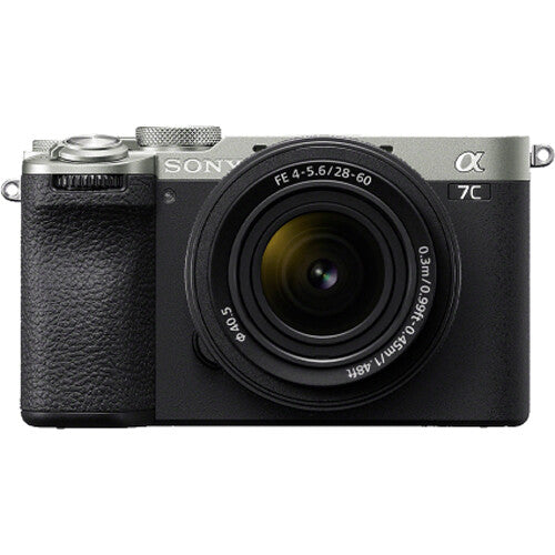 Sony a7C II Mirrorless Camera with 28-60mm Lens (Silver) Package