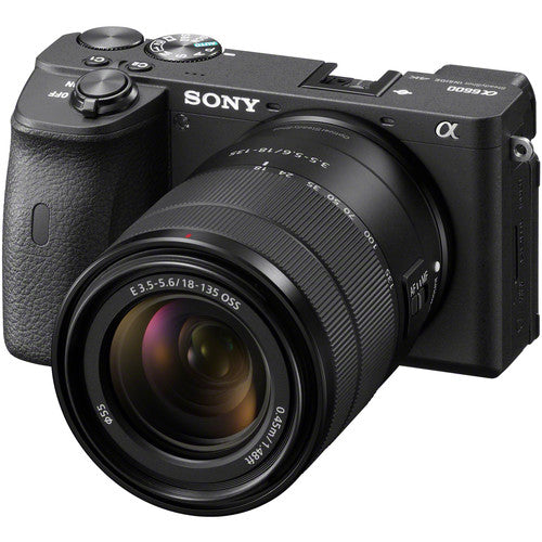 Sony a6600 Mirrorless Camera with 18-135mm f/3.5-5.6 Lens Package