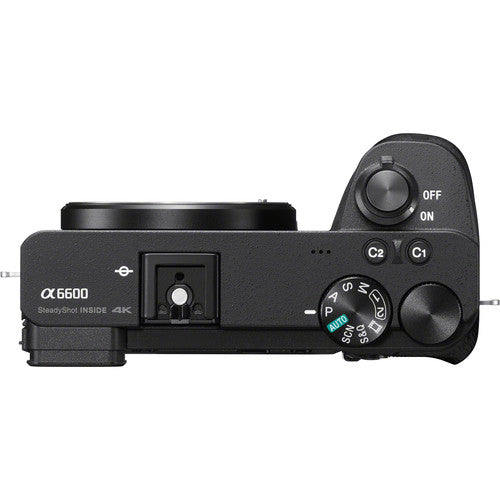 Buy Sony Alpha a6600 APS-C Mirrorless Digital Camera with 18-135mm Lens top