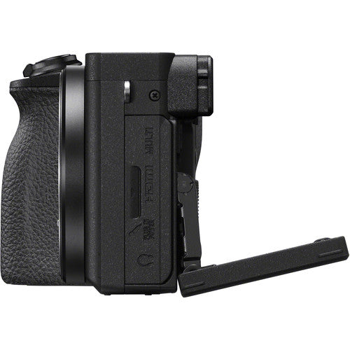 Buy Sony Alpha a6600 APS-C Mirrorless Digital Camera with 18-135mm Lens side