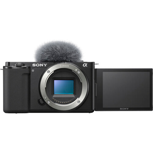 Sony ZV-E10 Mirrorless Camera with 16-50mm Lens (Black) Package