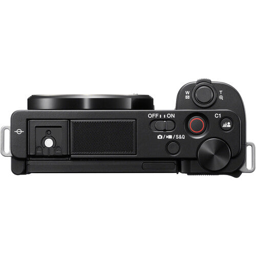 Sony ZV-E10 Mirrorless Camera with 16-50mm Lens (Black) Package