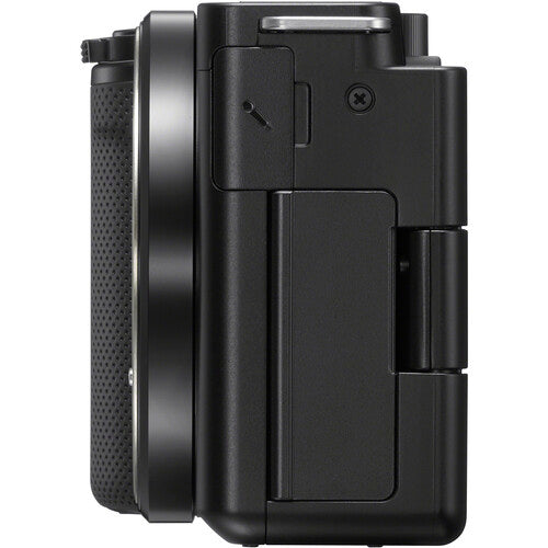 Sony ZV-E10 Mirrorless Camera with 16-50mm Lens (Black) Package
