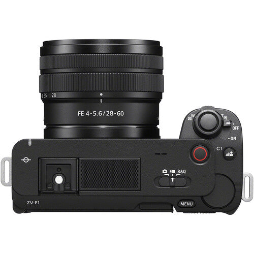 Sony ZV-E1 Mirrorless Camera with 28-60mm Lens (Black) Package