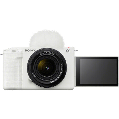 Sony ZV-E1 Mirrorless Camera with 28-60mm Lens (White) Package