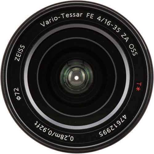 Buy Sony Vario-Tessar T* FE 16-35mm f/4 ZA OSS Lens front