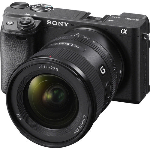 Sony FE 20mm f/1.8 G Lens (Sony E) Package