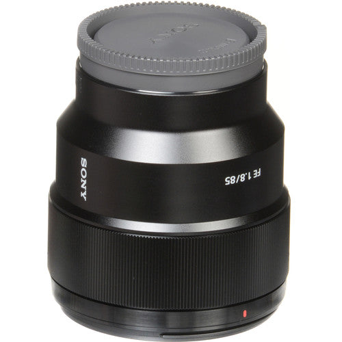 Sony FE 85mm f/1.8 Lens (Sony E) Package