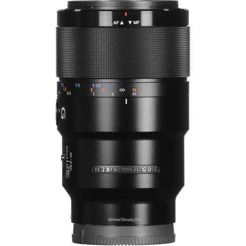 Sony FE 90mm f/2.8 Macro G OSS Lens (Sony E) Package