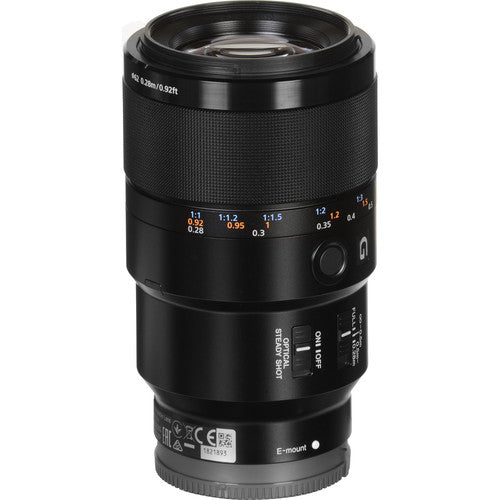 Sony FE 90mm f/2.8 Macro G OSS Lens (Sony E) Package