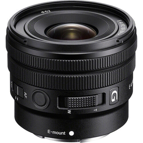 Sony E 10-20mm f/4 PZ G Lens (Sony E) Package