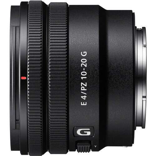 Sony E 10-20mm f/4 PZ G Lens (Sony E) Package