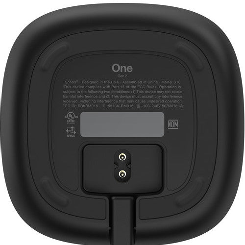 Sonos One Gen 2 Speaker - Black