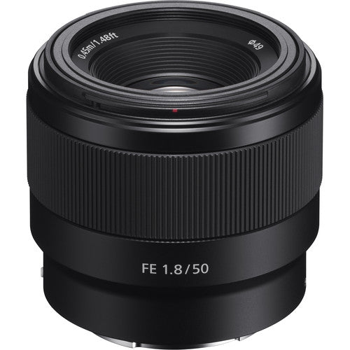 Sony FE 50mm f/1.8 Lens Package