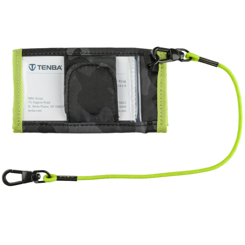 Buy Tenba reload sd6+cf6 card wallet - lime/camouflage