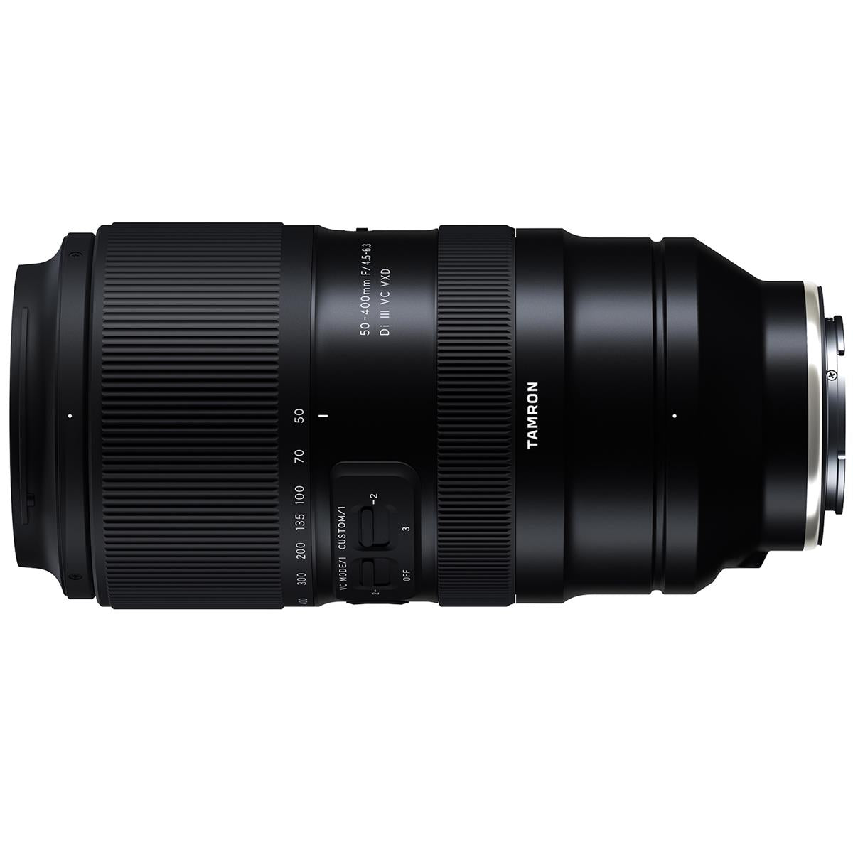 Tamron 50-400mm f/4.5-6.3 Di III VC VXD Lens (Sony E) Package