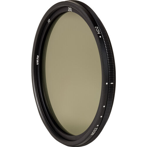 Urth 72mm ND2-32 (1-5 Stop) Variable ND Lens Filter Plus+