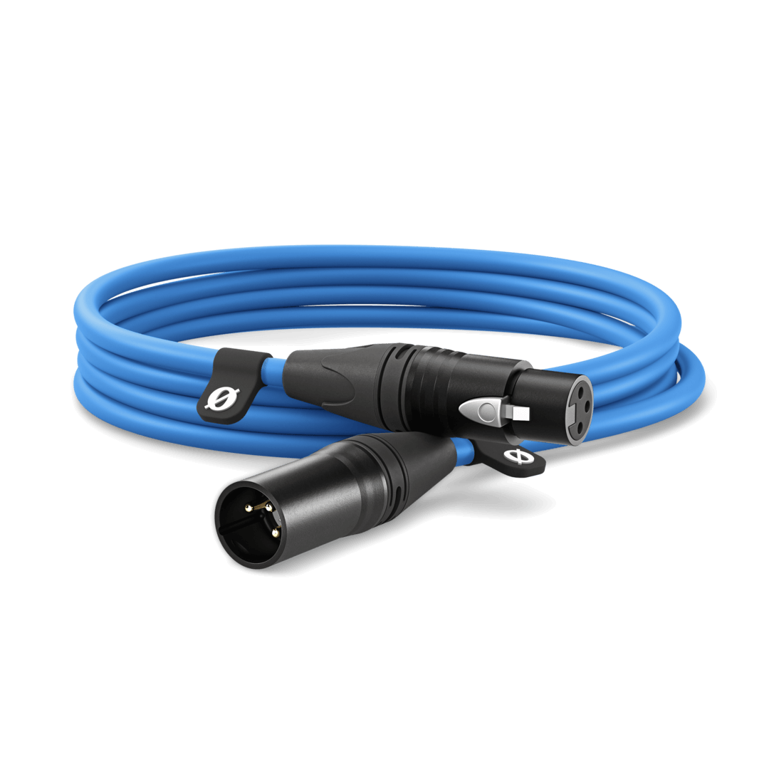Buy Rode XLR Cable 3m - Blue